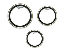 Pack de peaux de batterie transparentes Aquarian Performance II 12 13 16