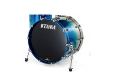 Grosse caisse Tama 22x18 Starclassic finition laquée noyer/bouleau