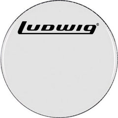 Ludwig 24" Powerstroke 3 Clear Bass Drum Head Block Logo LW1324P3CLRB