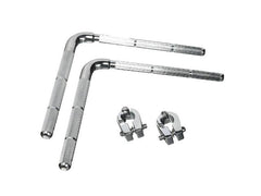 Tige en L DW avec verrouillage à mémoire 1/2" à 3/8" Lot de 2